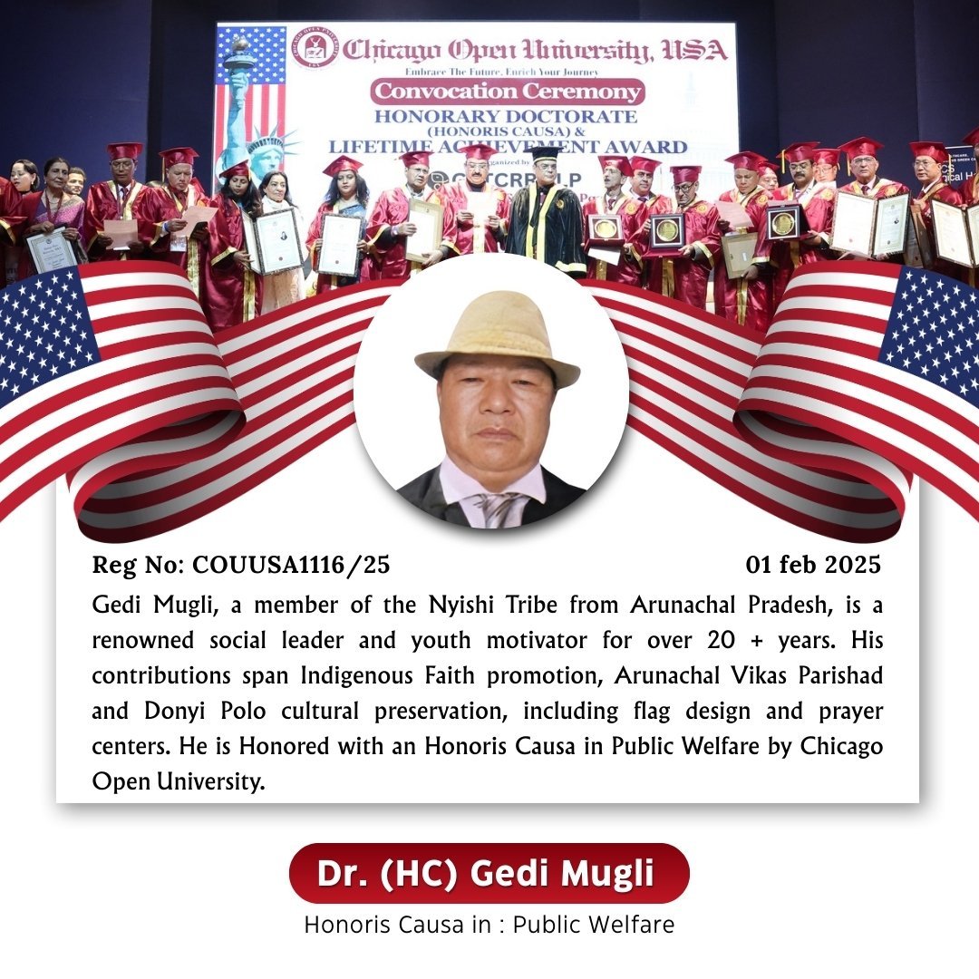 Dr. (HC) Gedi Mugli